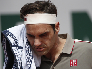 Роджер Федерер снялся с Roland Garros
