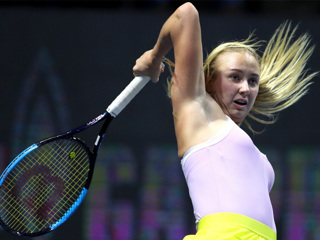 Анастасия Потапова вышла во второй круг турнира в Дубае