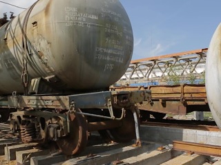 Утечка опасного вещества произошла на железнодорожной станции в Тюмени