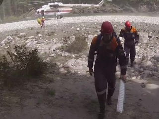 В Бурятии эвакуировали туриста, сломавшего ногу во время похода