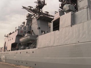 Корабли Северного флота прибыли в Дудинку на тактические учения