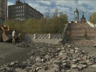 В Норильске реставрируют монумент 