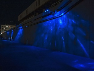 На набережной Кабана появилась световая инсталляция