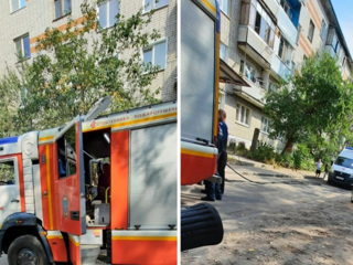 В Воронеже 7-летний ребёнок едва не сгорел на балконе пятиэтажки