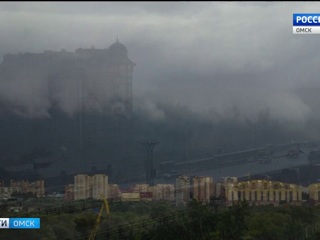 В Омске ожидают пыльную бурю с усилением ветра до 22 м/с