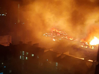 Крупный пожар в Краснодаре ликвидирован