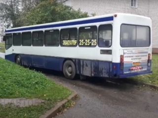 Босой преступник угнал пассажирский автобус