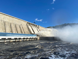 Приток воды на Зейской ГЭС уменьшается