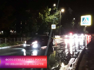 В Иваново водитель такси сбил на 