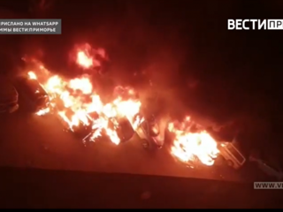 Стали известны подробности массового возгорания автомобилей во Владивостоке