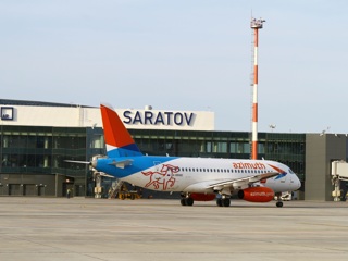В аэропорт "Гагарин" уже вторая авиакомпания выполняет регулярные рейсы