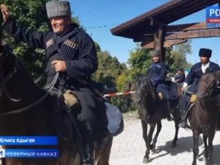 В Адыгее состоялся трехдневный конный переход в честь Великой Победы