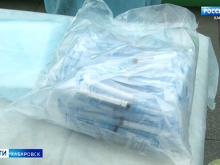 "Мобильная" вакцинация от гриппа стартовала в Хабаровске