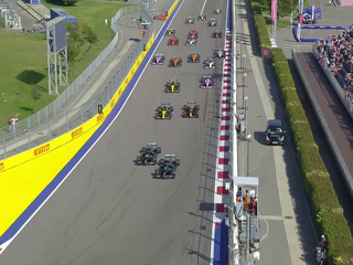 Рекорд Шумахера устоял: в Сочи завершился гоночный этап "Формулы-1"