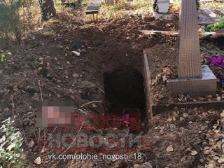 Ужас на кладбище. Голодный медведь раскопал могилы на Урале
