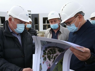 В Челябинске завершается строительство инфекционной больницы