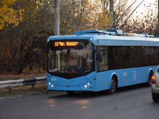 Московские троллейбусы начали выезжать на улицы Саратова