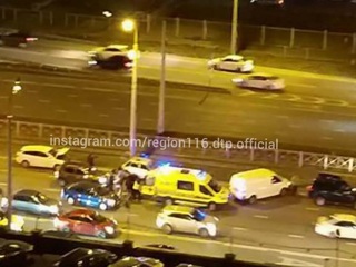 В Казани водитель попал под колеса собственного автомобиля