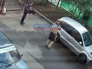 Полиция Краснодара разыскивает хулигана, обстрелявшего машину