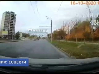 В Казани задержали водителя BMW, устроившего массовое ДТП