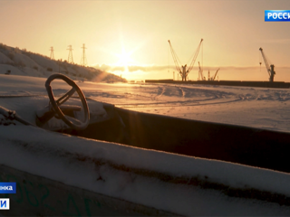 В Новосибирской области Енисей сковало льдом