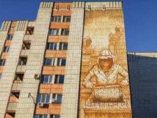 В Казани прошел фестиваль граффити, посвященный врачам