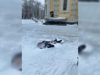 Вмерзшего в лед мужчину нашли в центре Владивостока