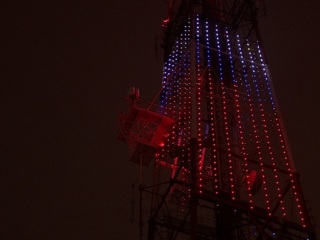 Во Всемирный день телевидения башня в центре Воронежа засияет по-новому