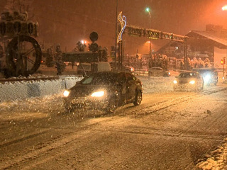 В Сочи продлено предупреждение о снегопаде