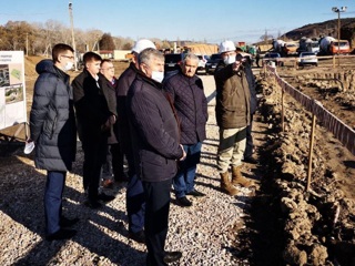 Замминистра экономразвития инспектирует строительство водоводов в Севастополе и Крыму