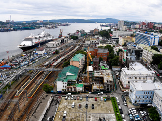 Правительство расширило территорию порта Владивосток