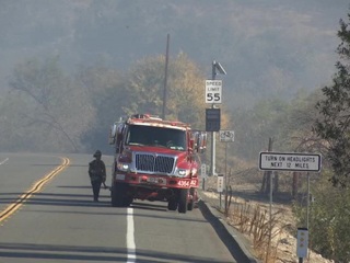Массовая эвакуация объявлена в штате Калифорния из-за природных пожаров