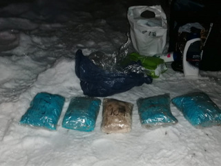 Более двух килограммов наркотиков нашли в рюкзаке у пьяного новосибирца