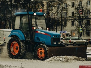 Снег во Владимире убирают 53 единицы техники и 73 рабочих
