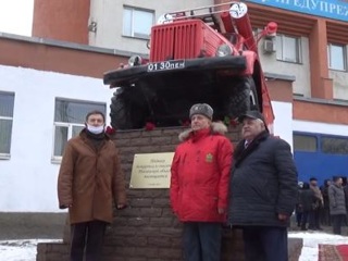 В Пензе открыли новый памятник в честь спасателей МЧС