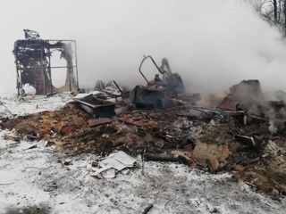 Тела взрослых и детей нашли в сгоревшем доме под Моршанском