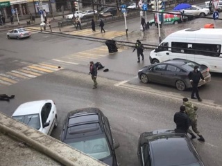 Двое полицейских убиты в перестрелке в центре Грозного