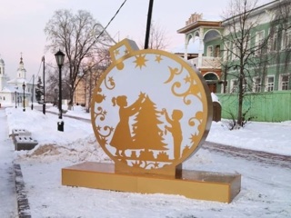 Новые фотозоны установят к новогодним праздникам в Вологде