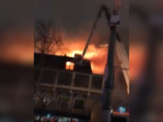 Пожар в трехэтажном ресторане в Люберцах локализован