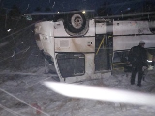 Пассажирский автобус попал в смертельное ДТП в Ивановской области