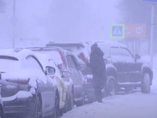 В Магаданской области бушуют метели, снегопады и сильный ветер