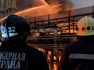 Пожар на заводе в Уфе потушен
