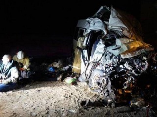 Десять человек погибли в аварии с участием маршрутки и фуры под Самарой