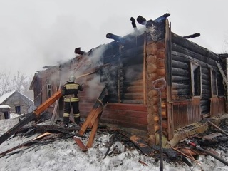 В Орловской области в пожаре погиб мужчина