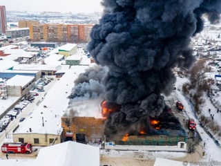 Жертвами масштабного пожара в Красноярске стали четыре человека