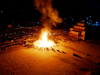Вести в 20:00. В Бурятии провели буддистский ритуал перед Новым годом по лунному календарю