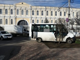 В Ставрополе ДТП с участием маршрутки, есть пострадавший