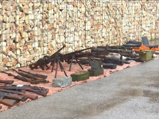 Новости на "России 24". В Сирии ликвидирован склад оружия боевиков