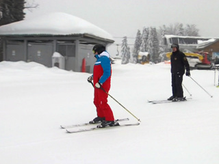 Лыжи и снегоходы: катаясь с Лукашенко, Путин помахал отдыхающим
