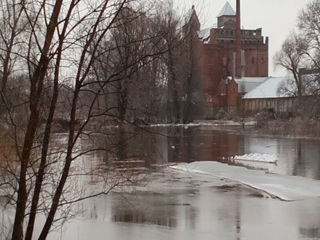 В Калининградской области зафиксировано повышение уровня воды в реках
